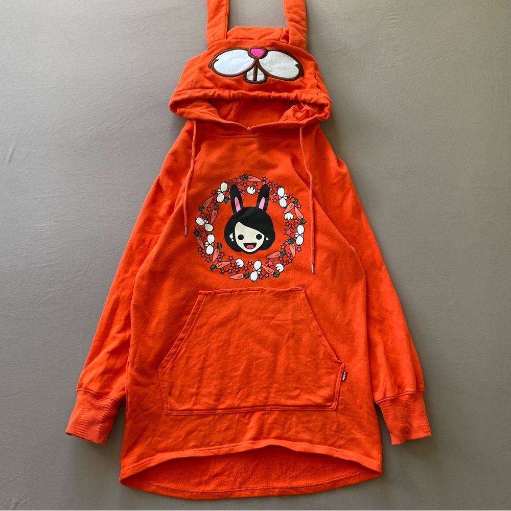ILOVECHOC Graphic Tunic Hoodie